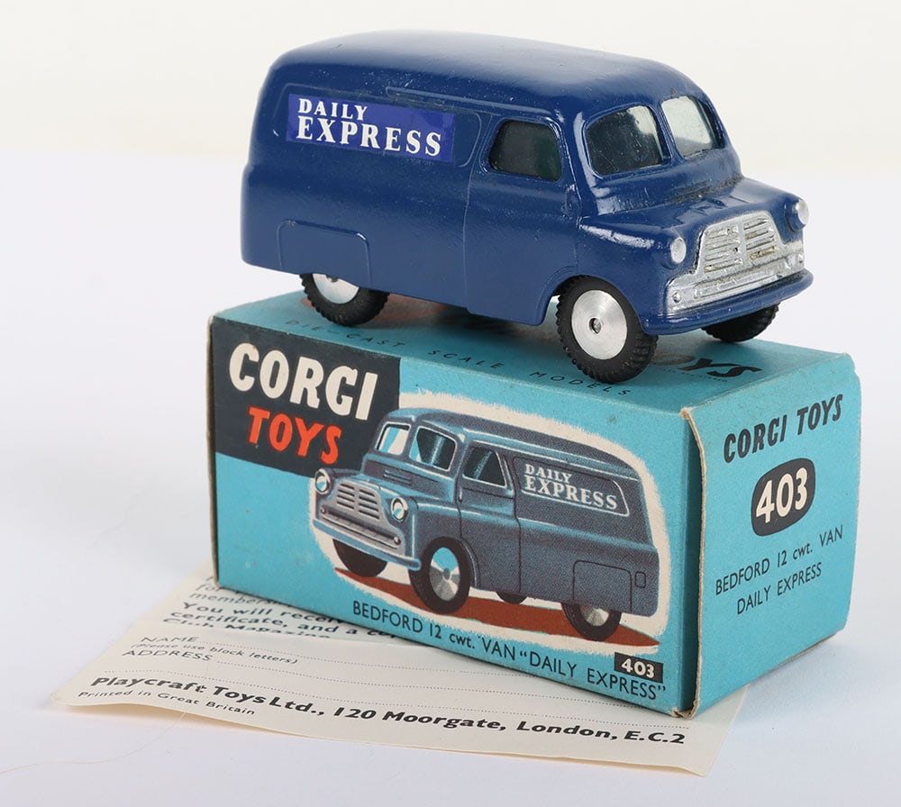 Corgi Toys 403 Bedford Van Daily Express (1 of 5)