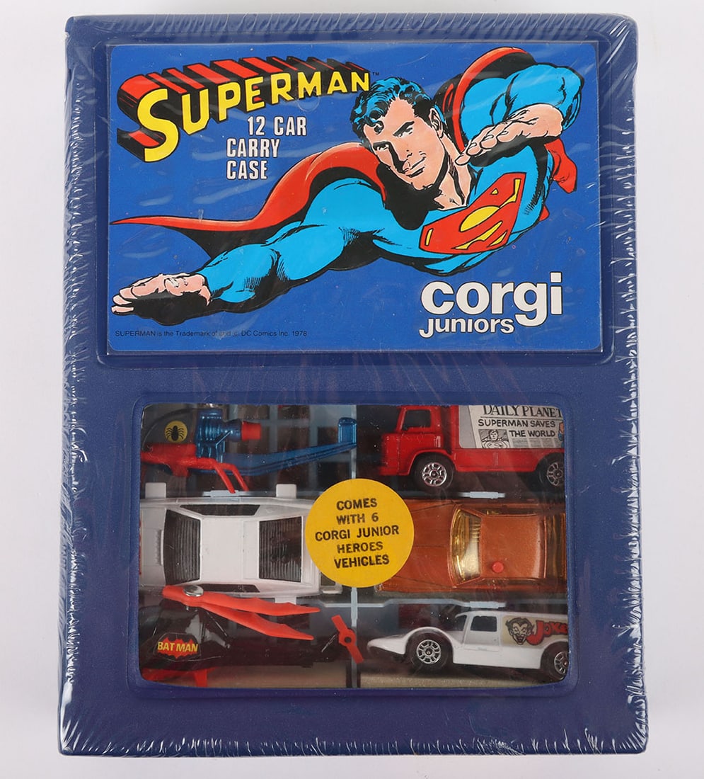 Corgi Juniors Superman Reeves USA 12 Car Carry Case (1 of 6)