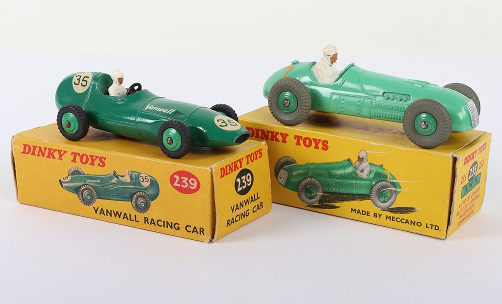 Two Boxed Dinky Toys Racing Cars (1 of 5)