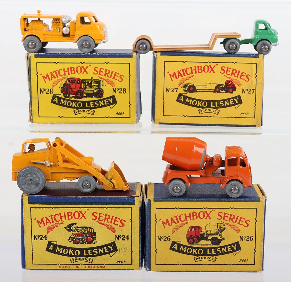 Four Matchbox  Moko Lesney Commercial Regular Wheels Models (1 of 3)