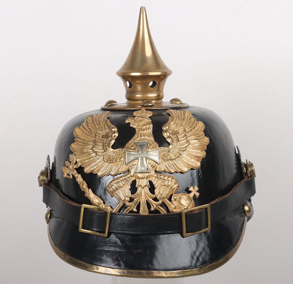 Imperial German Prussian Reserve Regiment Other Ranks Pickelhaube (1 of 5)