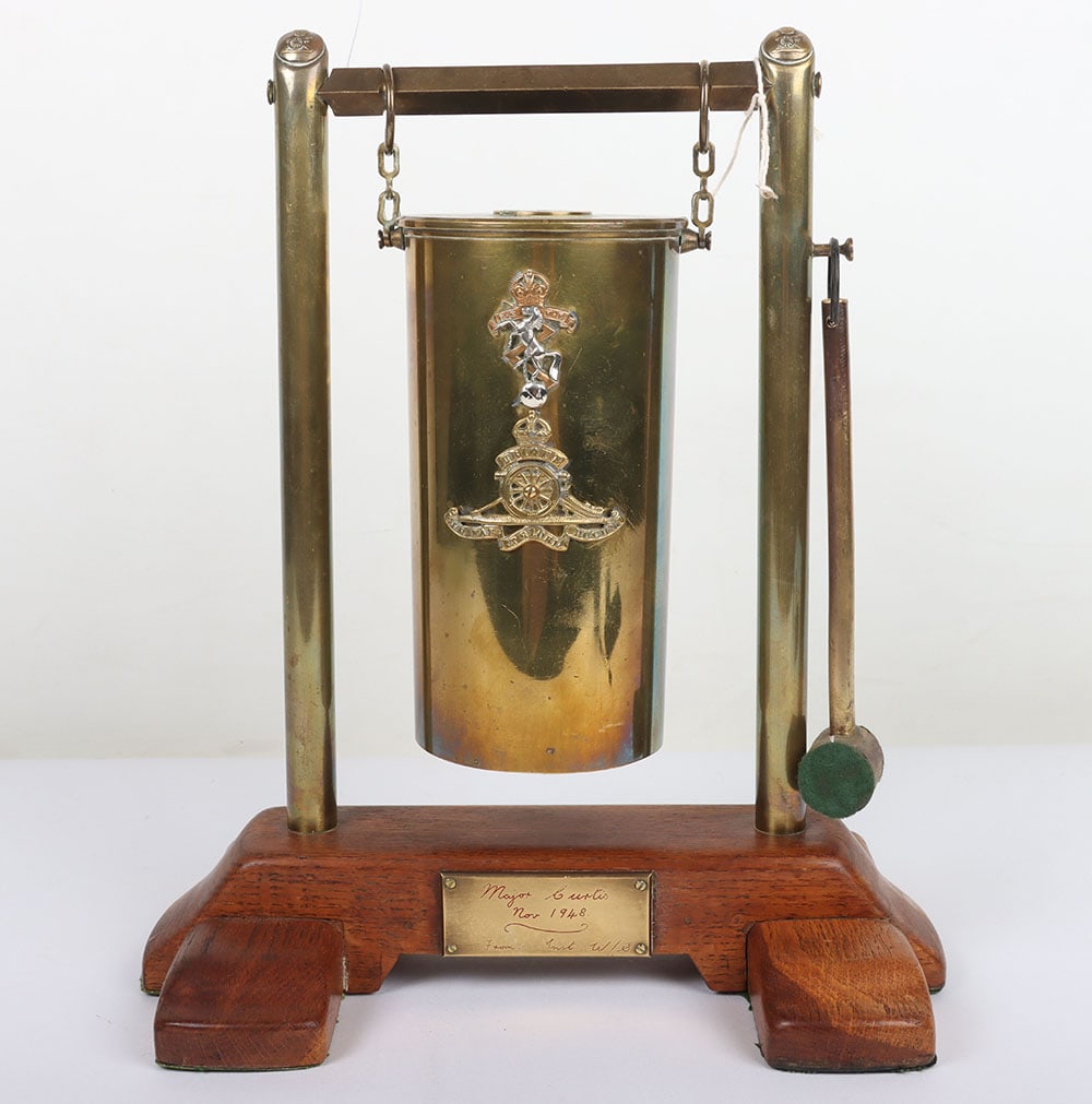 Trench Art RA / REME Major Curtis Dinner Gong (1 of 6)