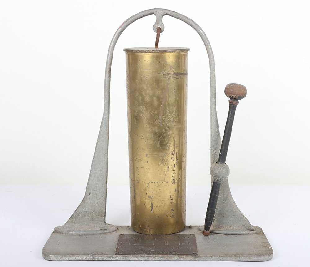 WW2 North Africa Campaign Trench Art Dinner Gong (1 of 6)