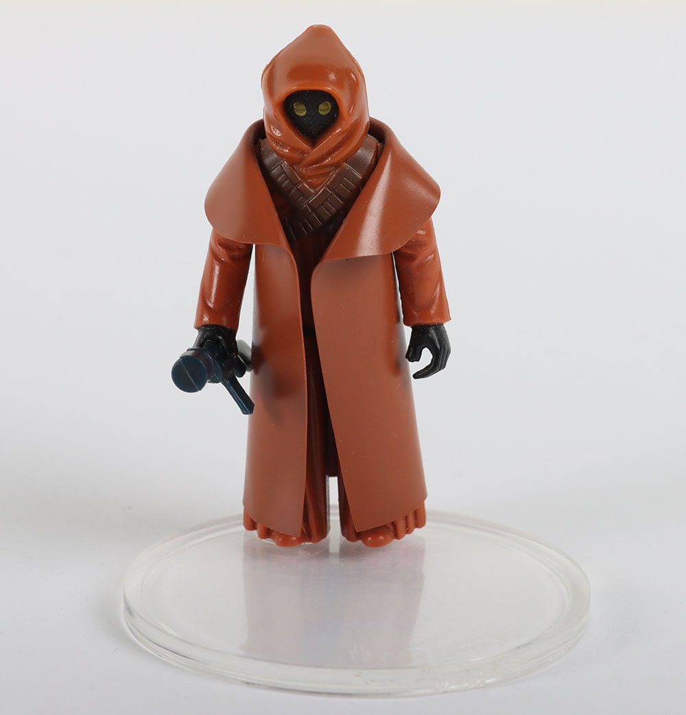 Scarce Vintage Star Wars Vinyl Cape Jawa, in very good original condition Kenner, (1 of 5)