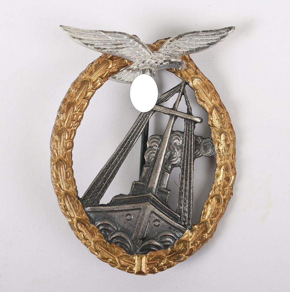 German Luftwaffe Sea Battle War Badge (1 of 3)