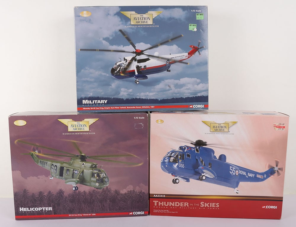 Corgi Aviation Archive Aircraft Models, Helicopters (1 of 3)