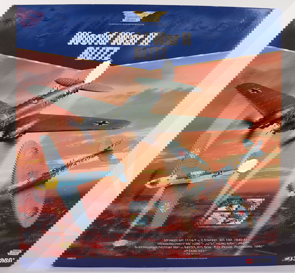 Corgi The Aviation World War II Blitz 3-Plane Set (1 of 6)