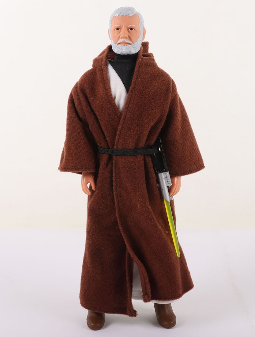 Vintage Star Wars 12 Inch Obi-Wan Kenobi with Lightsaber Action Figure Doll Kenner 1979 complete,: Vintage Star Wars 12 Inch Obi-Wan Kenobi with Lightsaber Action Figure Doll Kenner 1979 complete, Very good condition. With original accessories and weapon.