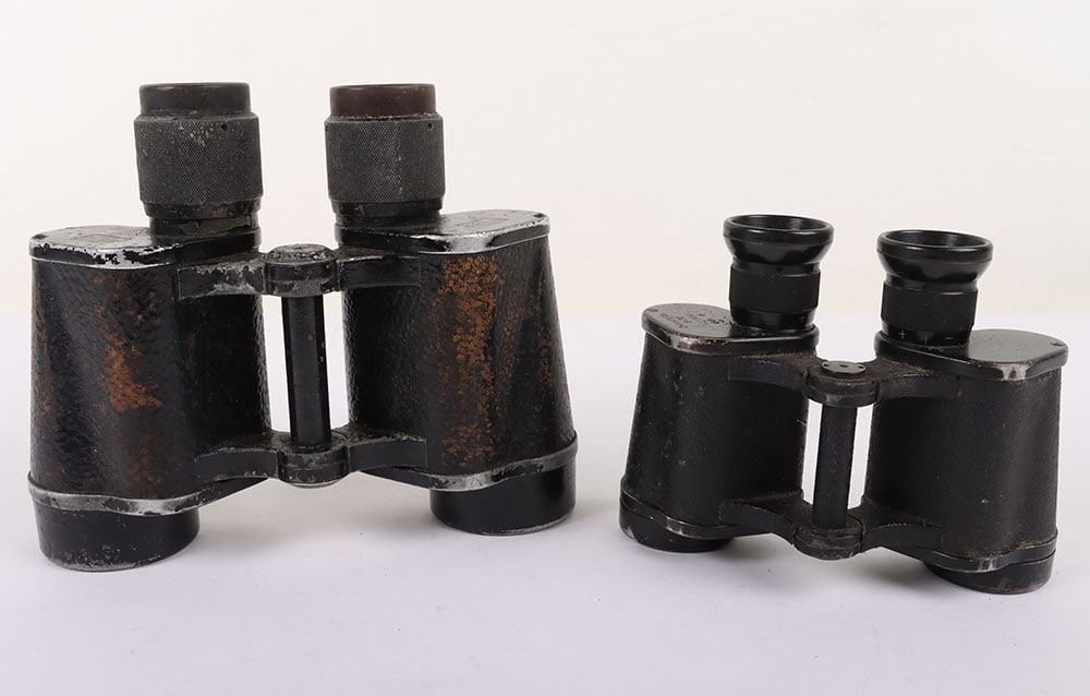 Two Pairs of WW2 German Binoculars (1 of 5)