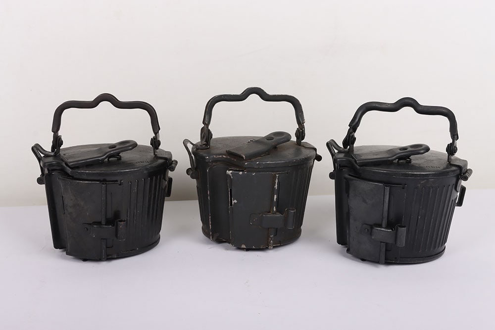 Three German MG34/42 50rd Drum Magazines (1 of 7)