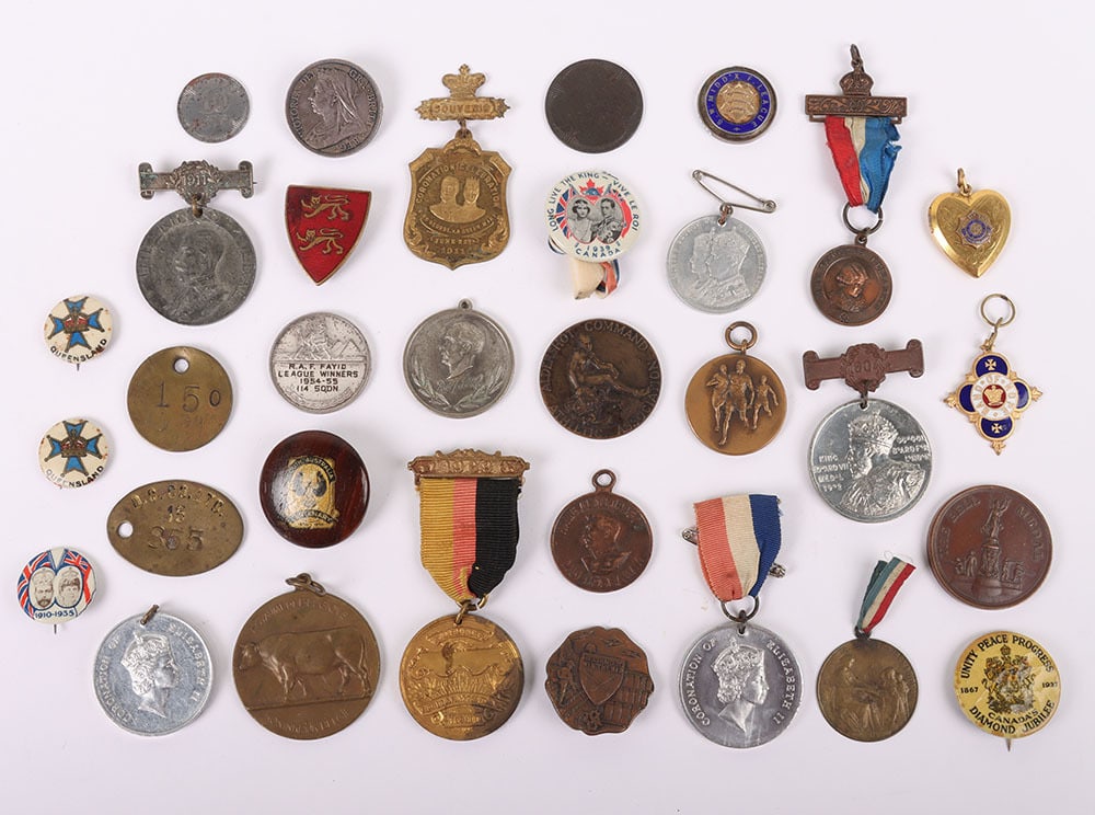 British Military, Royalty and Civilian Medallions (1 of 2)