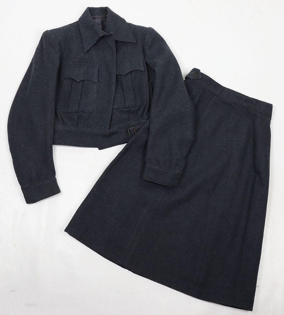 WW2 WAAF Battle Dress Blouse & Skirt Set, Private Purchase (1 of 7)