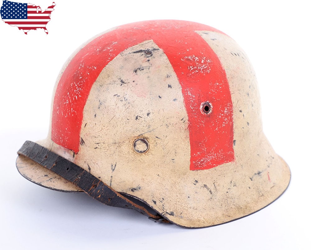 WW2 German M-42 Medics Helmet (1 of 11)