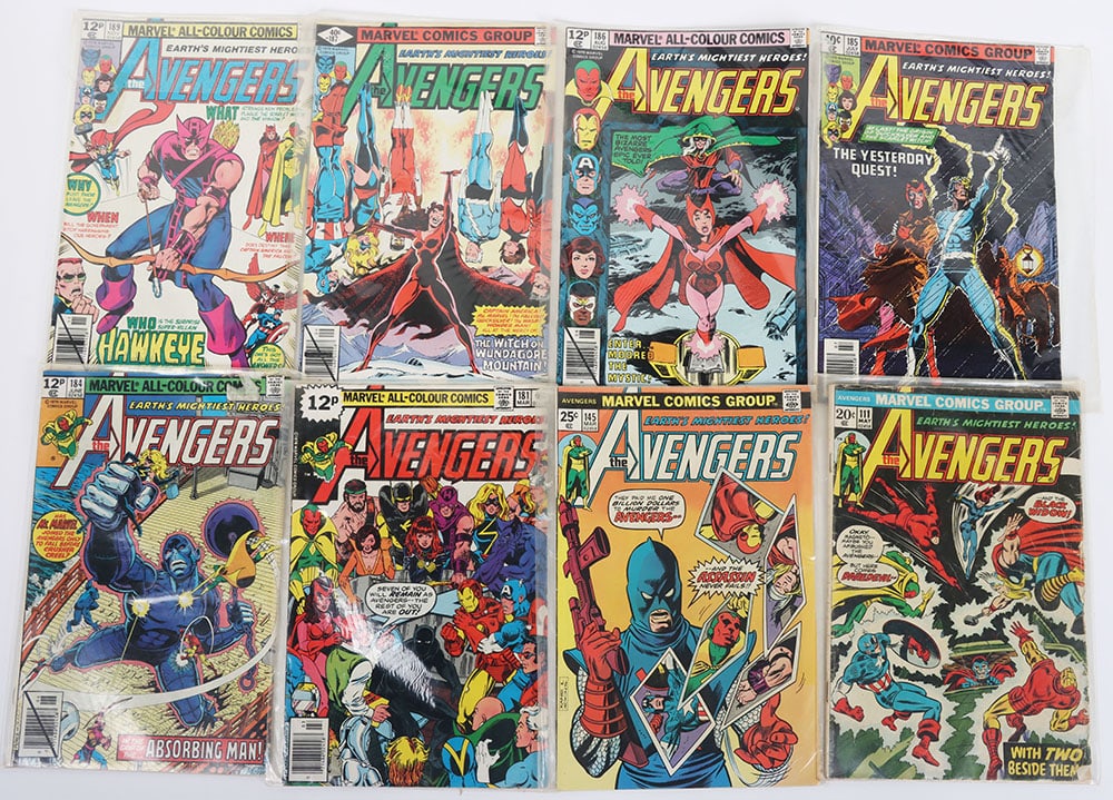 Collection of Marvel The Avengers Comics. (1 of 6)