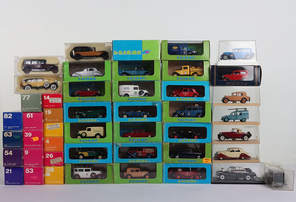 Forty Six Diecast Cars and Vehicles models in boxes. (1 of 5)