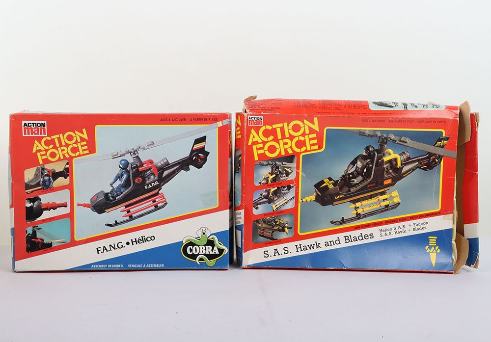 Two Vintage Action Force Palitoy Vehicles with Action Figures. (1 of 6)