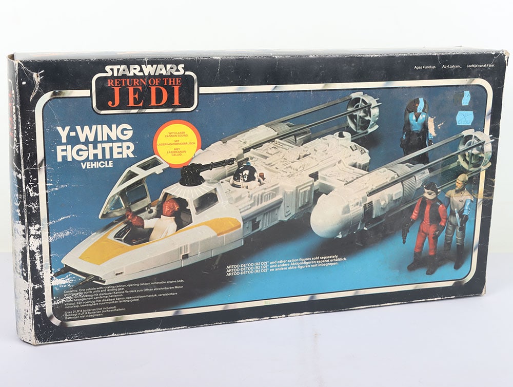 Vintage Star Wars Return of the Jedi Palitoy Y-Wing Fighter Vehicle Empty Box. (1 of 5)