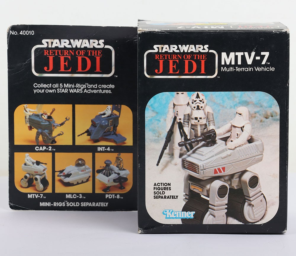 Vintage Star Wars Return of the Jedi MTV-7 Mini Rig vehicle boxed Kenner. (1 of 6)