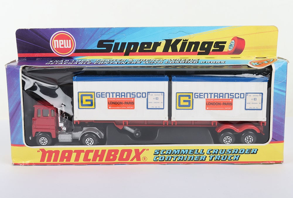 Matchbox Superkings K17 Scammell Crusader Container Truck (1 of 7)