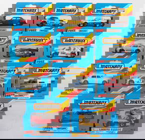 Eleven Matchbox Boxed Superfast models (1 of 2)