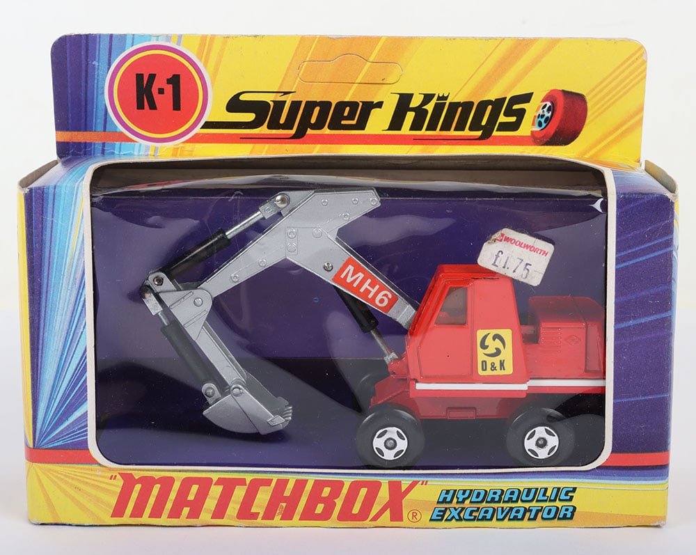 Matchbox Superkings K1 Hydraulic Excavator (1 of 7)