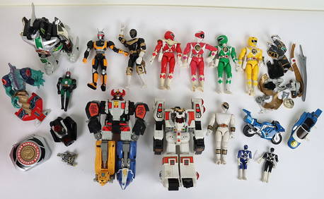 Collection of Vintage 90s Action Figures. (1 of 3)