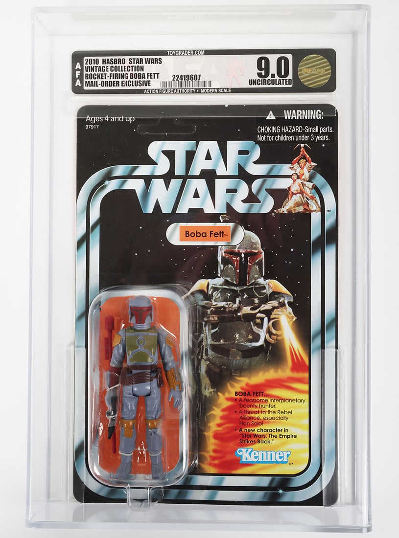 Vintage Collection VCP03 Rocket Firing Boba Fett Mail Away Exclusive Graded AFA. (1 of 5)