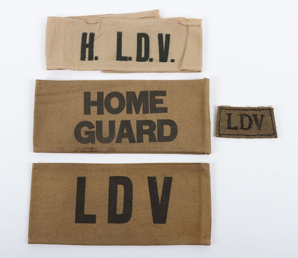 WW2 British Home Guard & LDV Armbands (1 of 3)