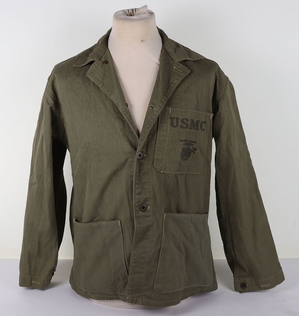 WW2 USMC P41 HBT Jacket, Marine Corps (1 of 6)