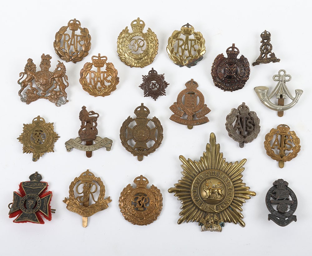 Grouping of British Military Cap Badges (1 of 2)