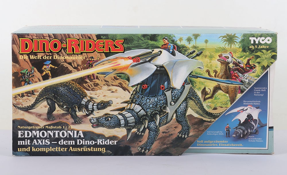 Scarce Vintage Dino Riders Tyco Edmontonia Boxed. (1 of 7)