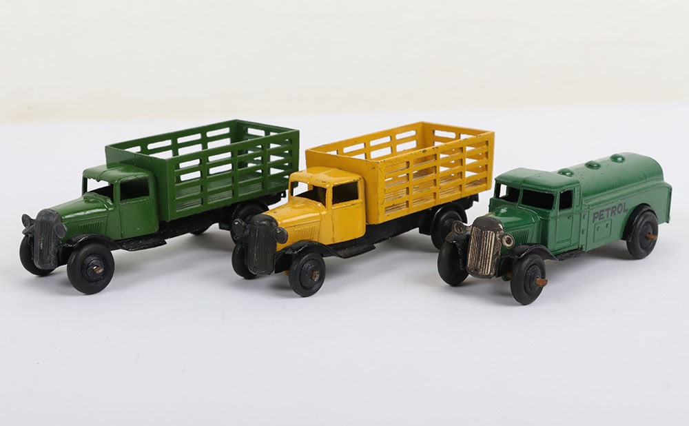 Three Post War Dinky Toys Wagons, (1 of 5)