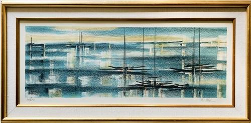 Signed Richard Aberle Florsheim L.E Lithograph (1 of 4)