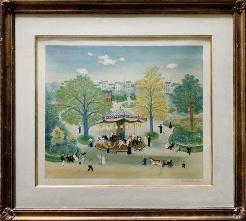 Michel Delacroix Artist Proof Lithograph Art (1 of 4)