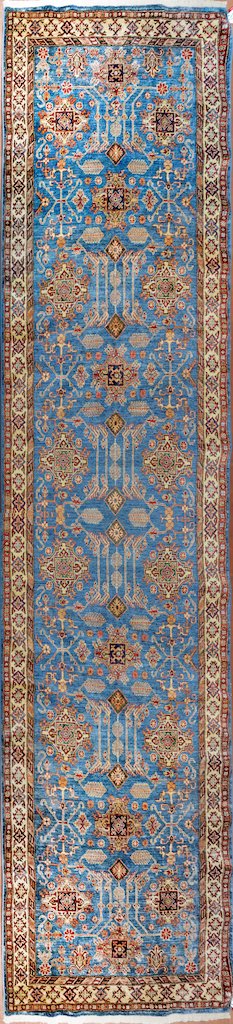 Collectible Antiqe Kazak Runner (1 of 3)