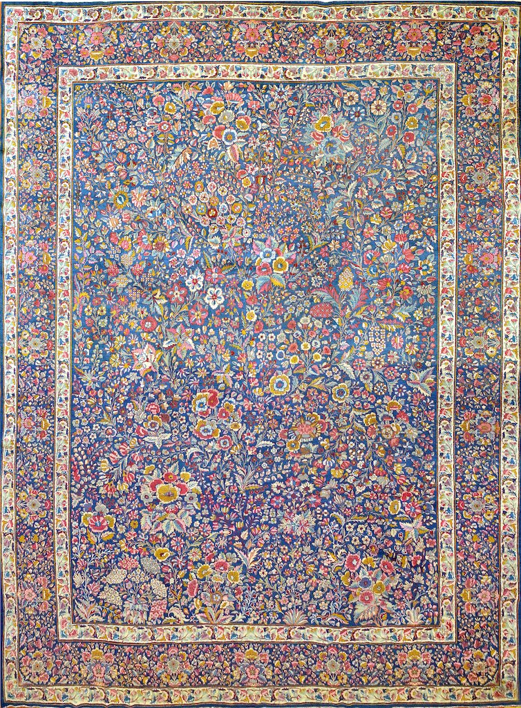 Antique Kerman Persian Rug  one of kind (1 of 3)