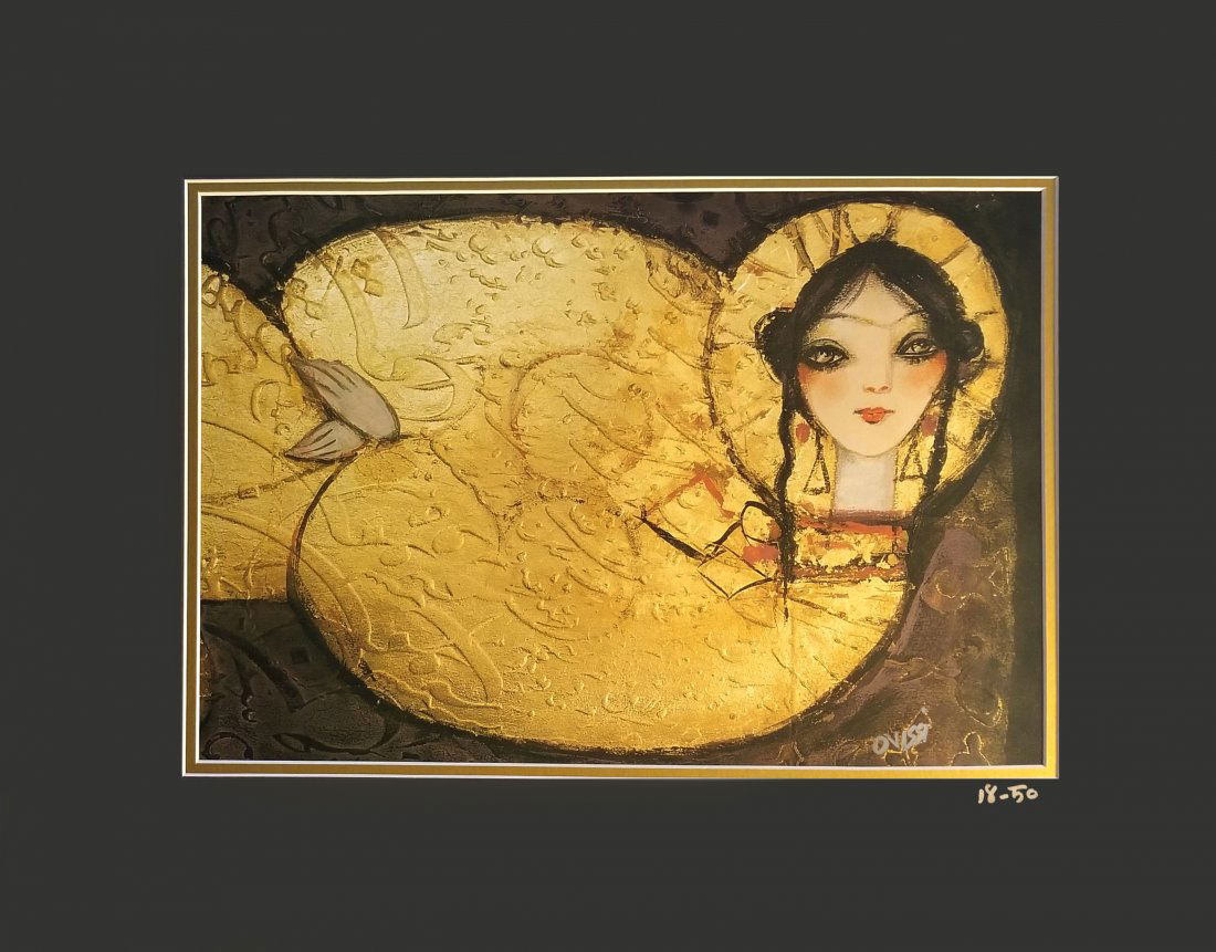 Nasser Ovissi, Girl in Gold (1 of 1)