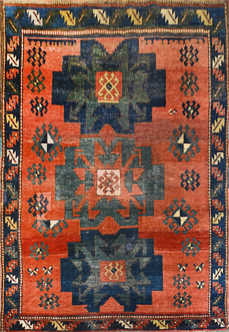 Antique Caucasian Tribal Rug (1 of 3)