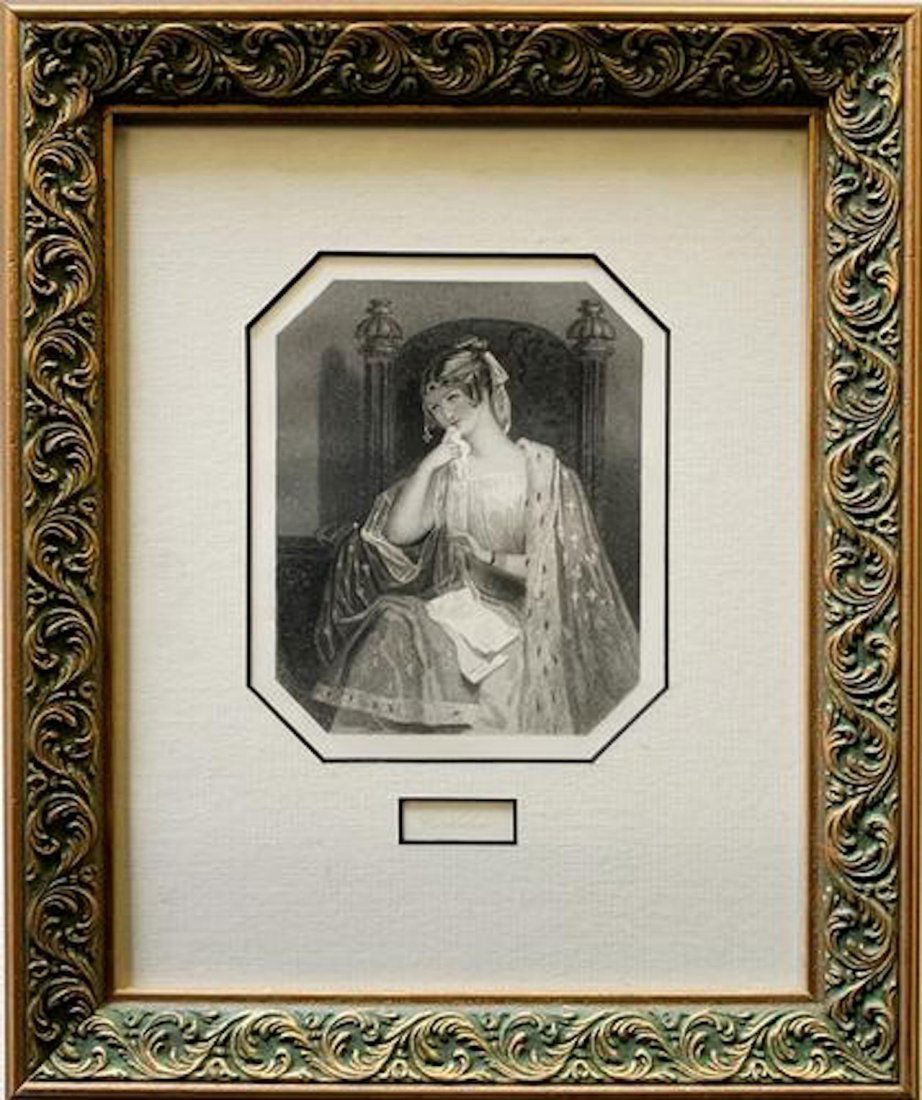 Beautiful Framed Art Lithograph of Cordelia Shakespear (1 of 3)