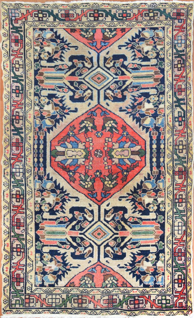 Antique Bakhtirai Tribal Rug (1 of 3)