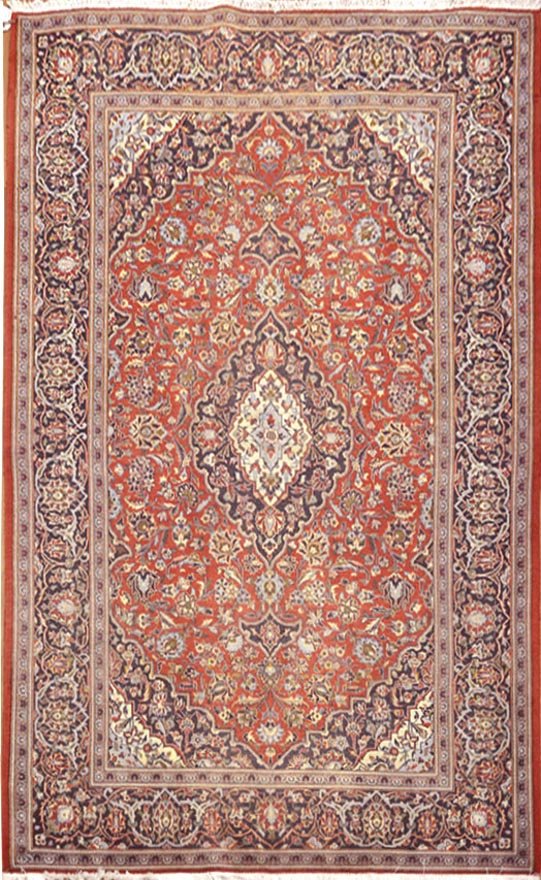 Vintage Kashan Persian Rug (1 of 4)