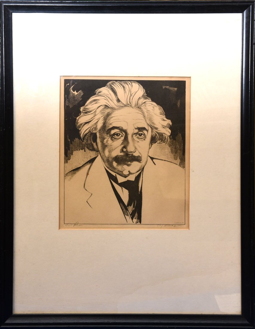 ORIGINAL DRAWING OF Albert Einstein (1 of 2)