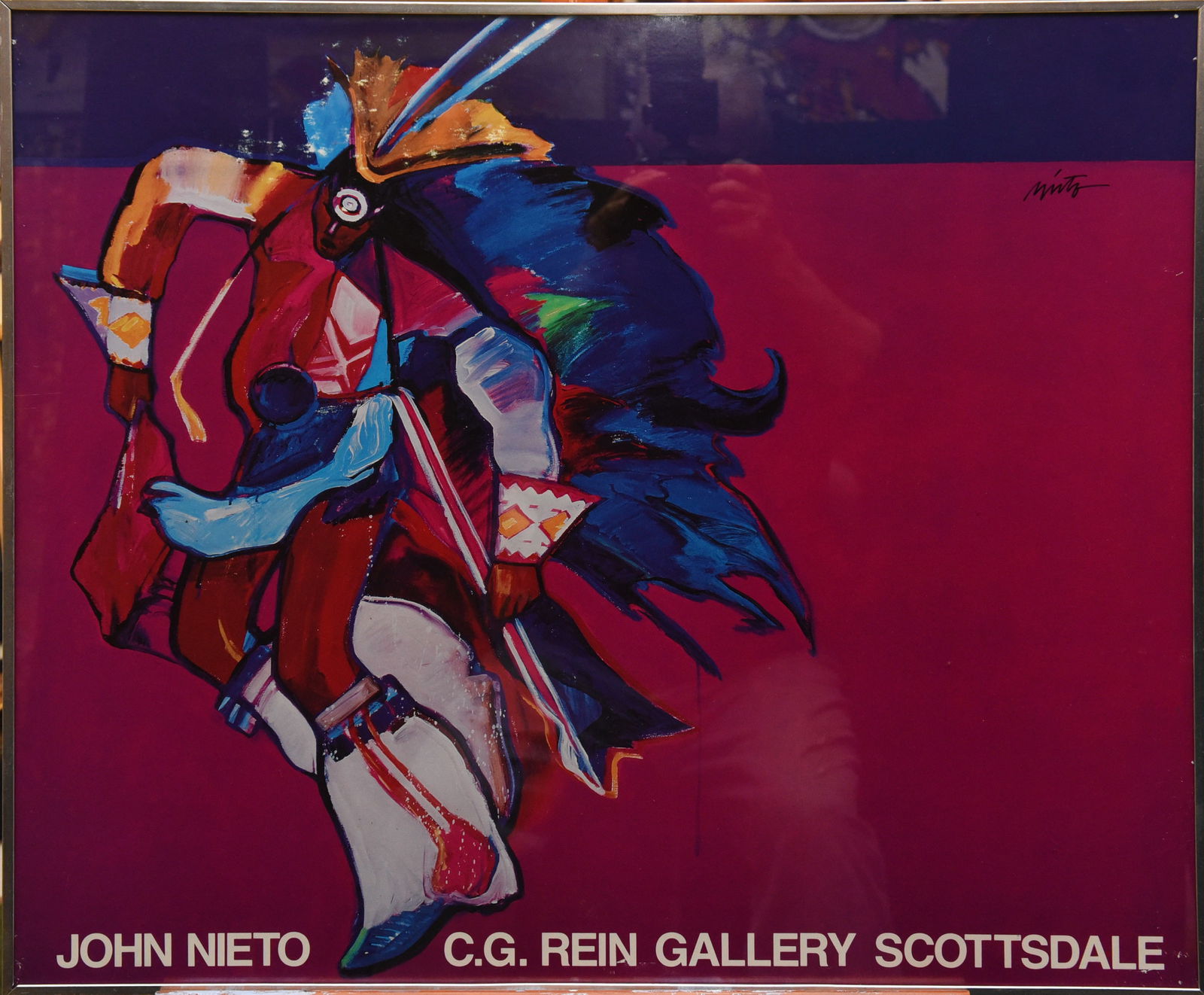 John Nieto: C.G. Rein Gallery Event Poster (Signed) (1 of 4)