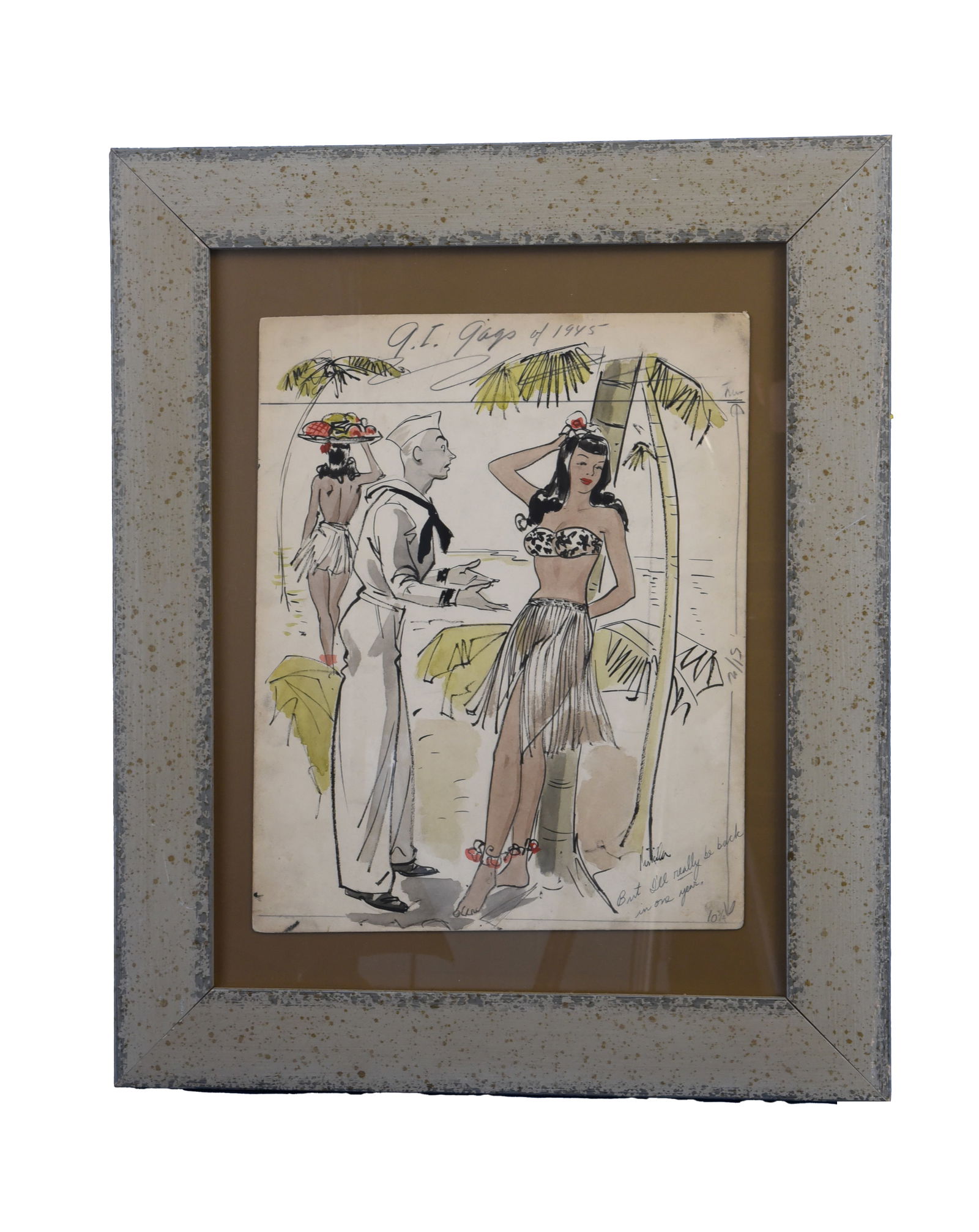 G.I. Pago Pago (1945) Drawing (1 of 1)