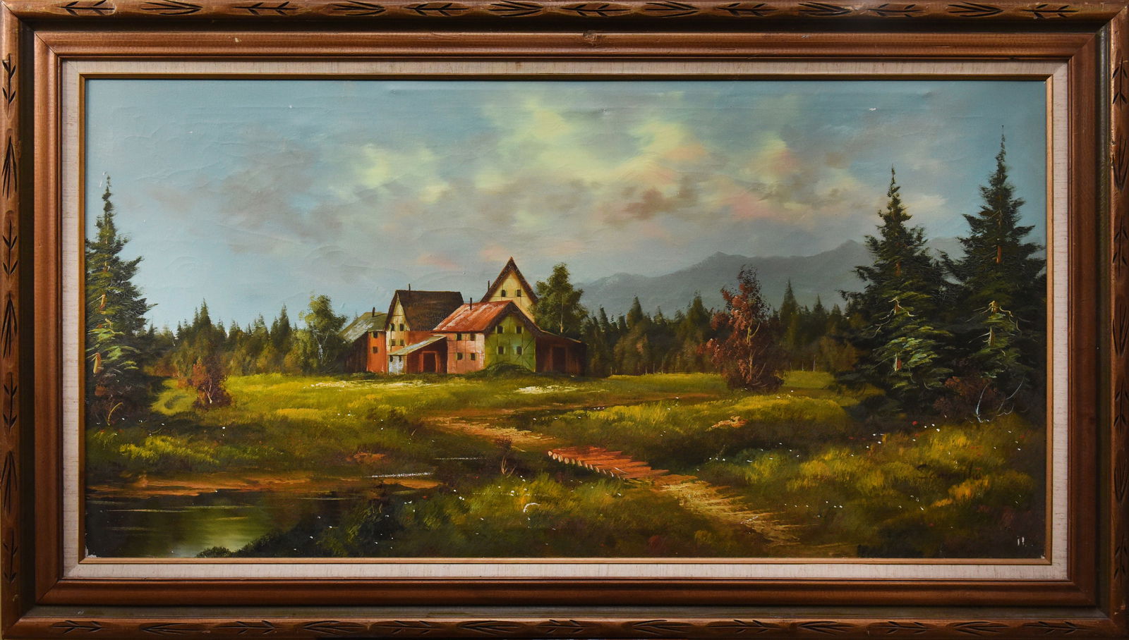 Rustic Haven, Oil On Canvas (1 of 2)
