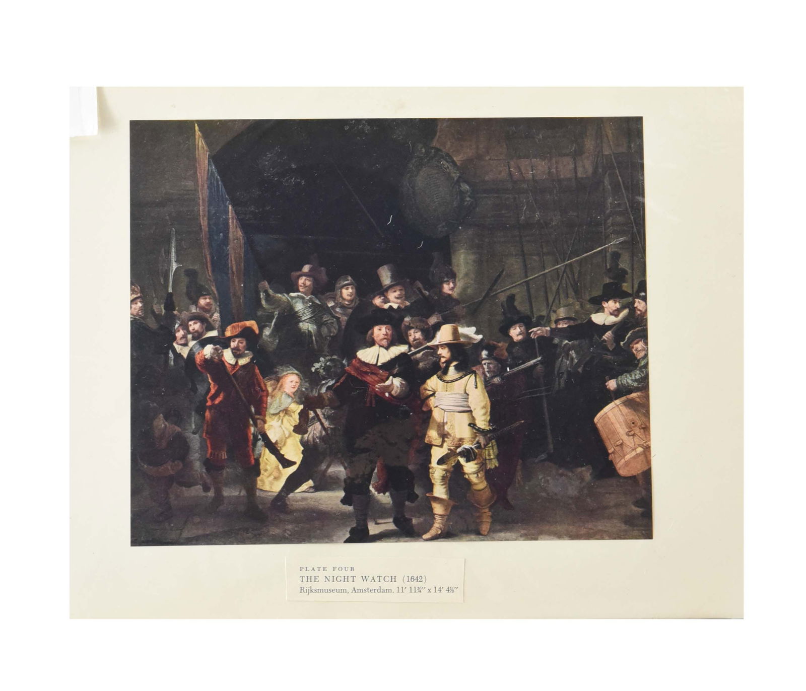 The Night Watch (Militia Company of District II under the Command of Captain Frans Banninck Cocq): This high-quality art print captures the dynamic energy and masterful chiaroscuro (light and shadow) of Rembrandt’s 1642 masterpiece. The composition depicts Captain Frans Banninck Cocq and his