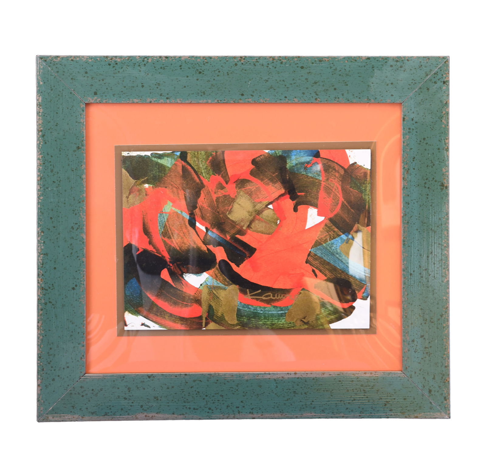 Urban Flux, Oil On Paper, By Kamran Khavarani (1 of 1)