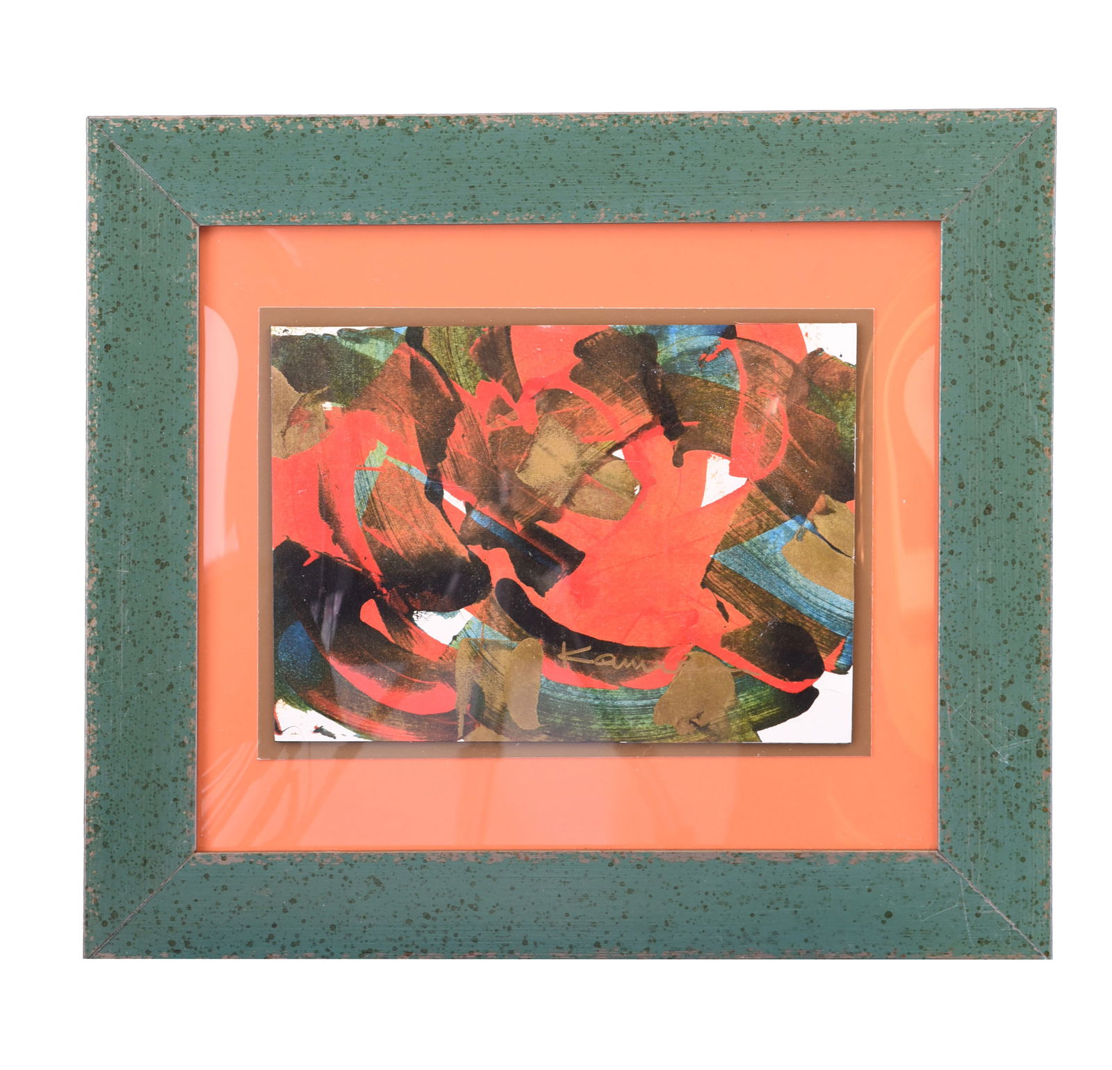 Urban Flux, Oil On Paper, By Kamran Khavarani (1 of 1)