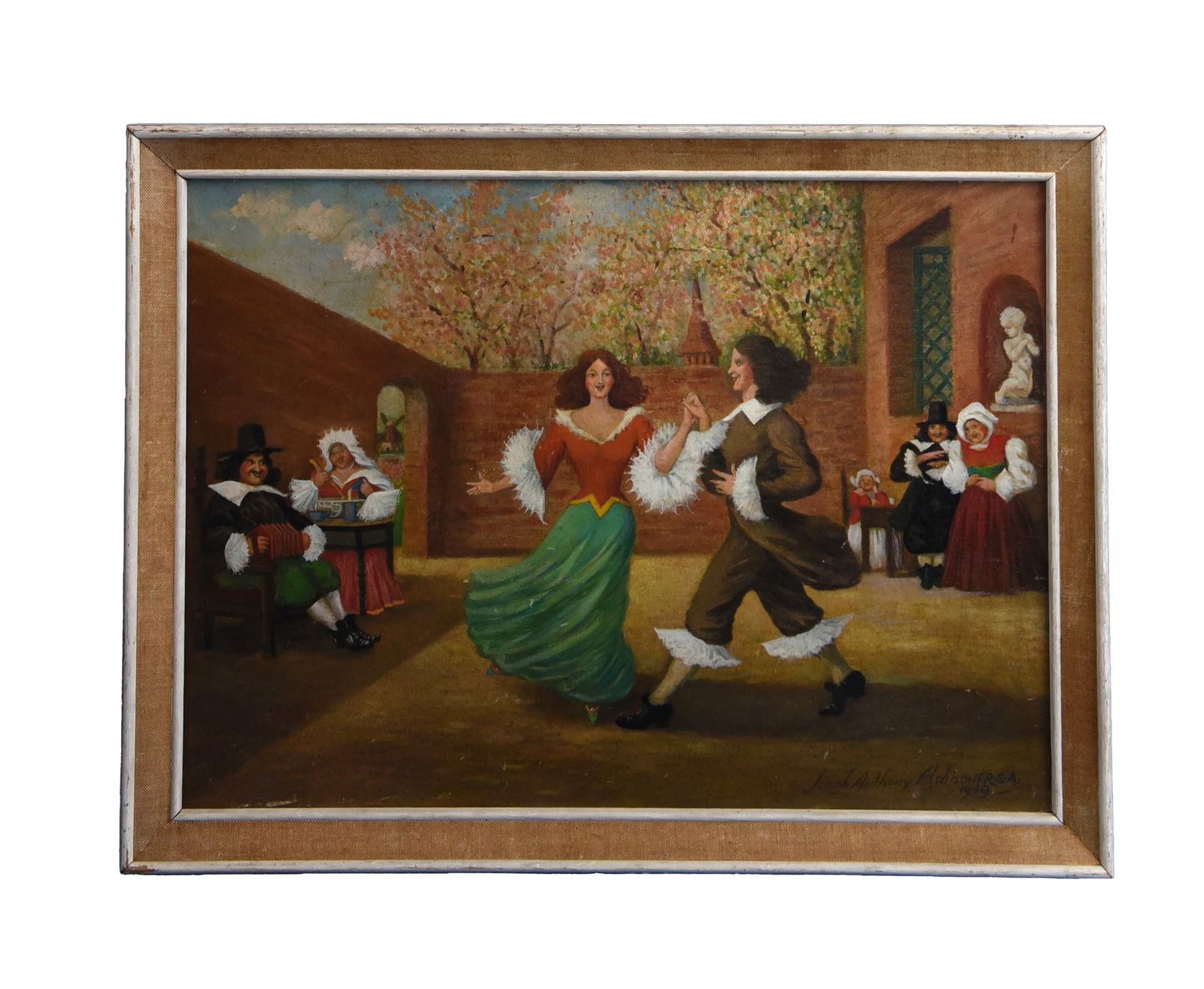 JOSEPH ANTHONY ATCHISON (American, 1895 - 1967), Oil On Board (1 of 2)