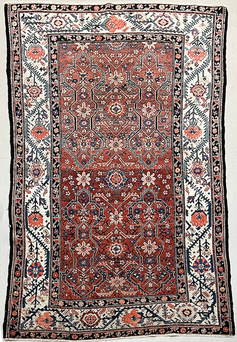 Antique Malayer Rug, Persian Heritage, 4'2" x 6'8" (1 of 3)